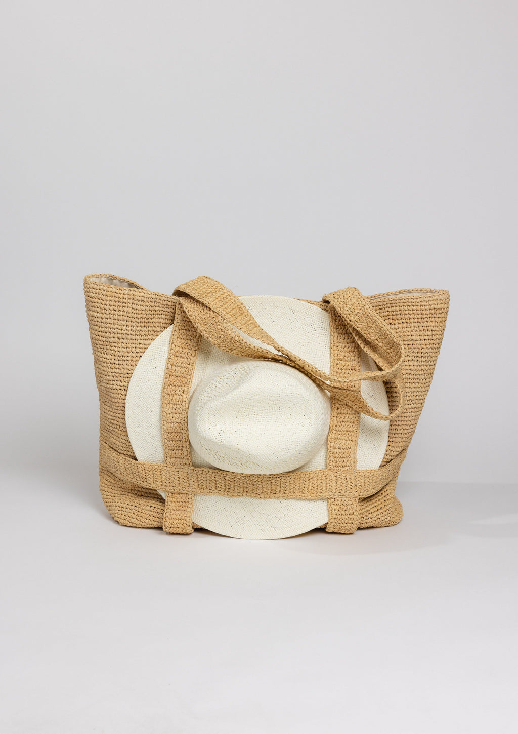 Hat Attack New York The Original Straw Traveler Bag