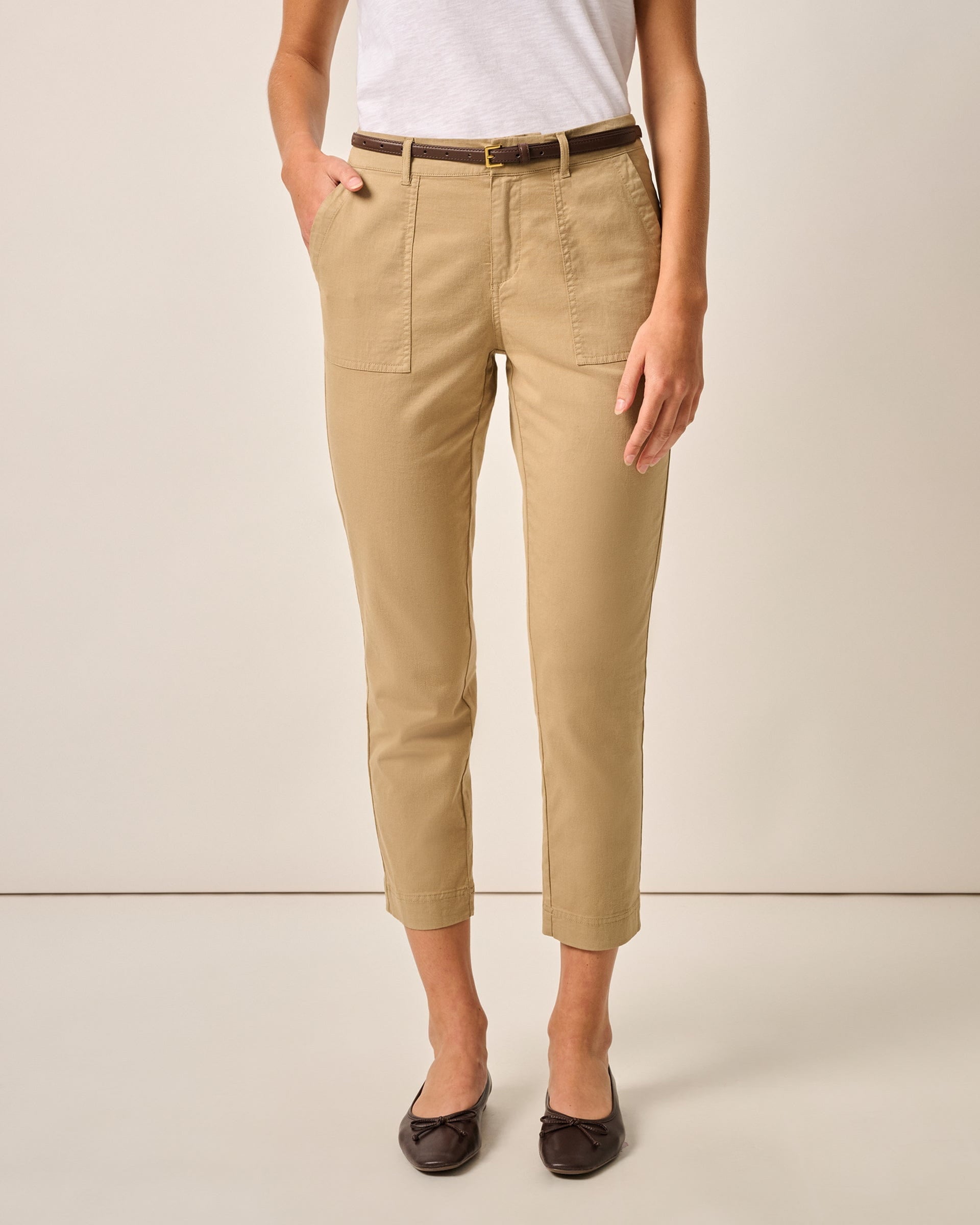 Johnnie-O Surplus Cotton Blend Cargo Pant