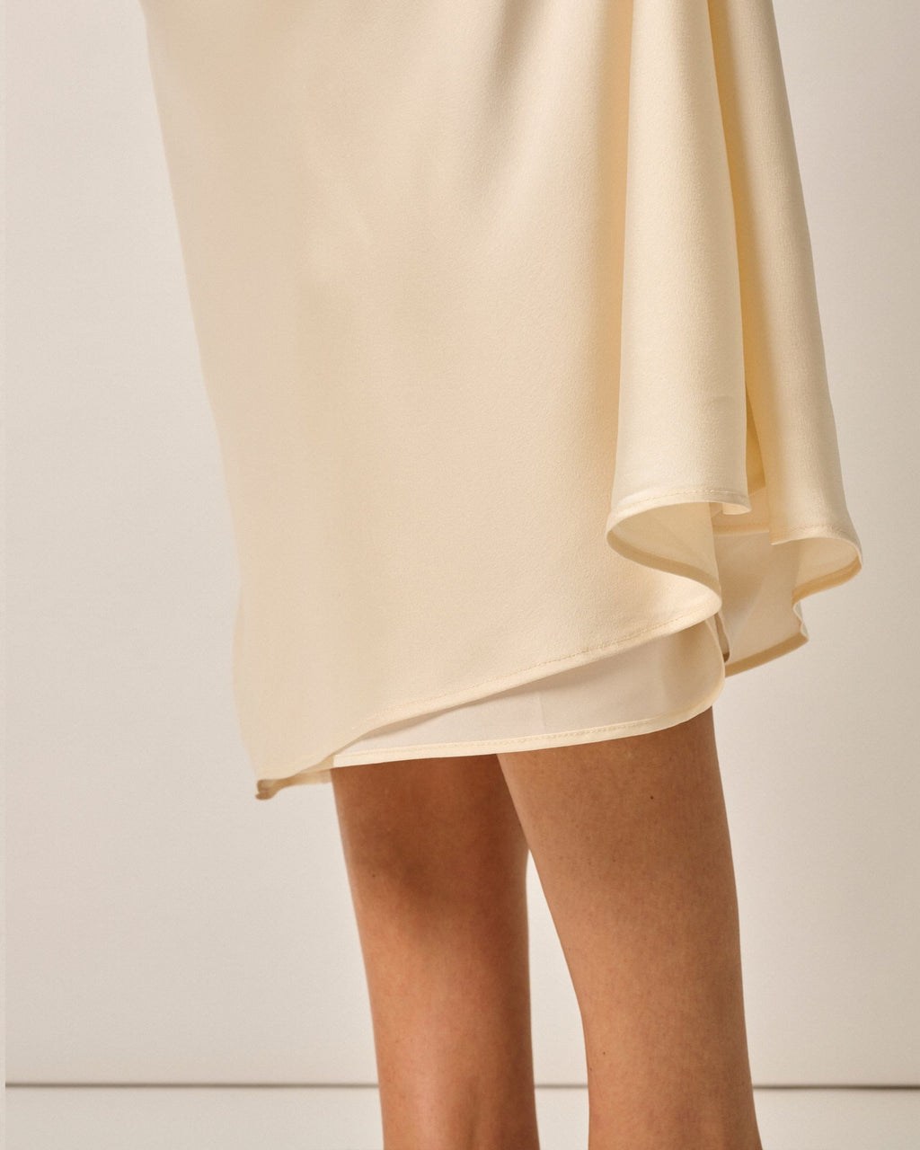 Johnnie-O Audrey Charmeuse Slip Skirt