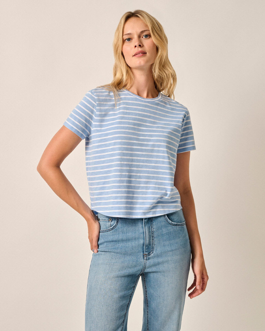 Johnnie-O Shoreline Striped T-Shirt