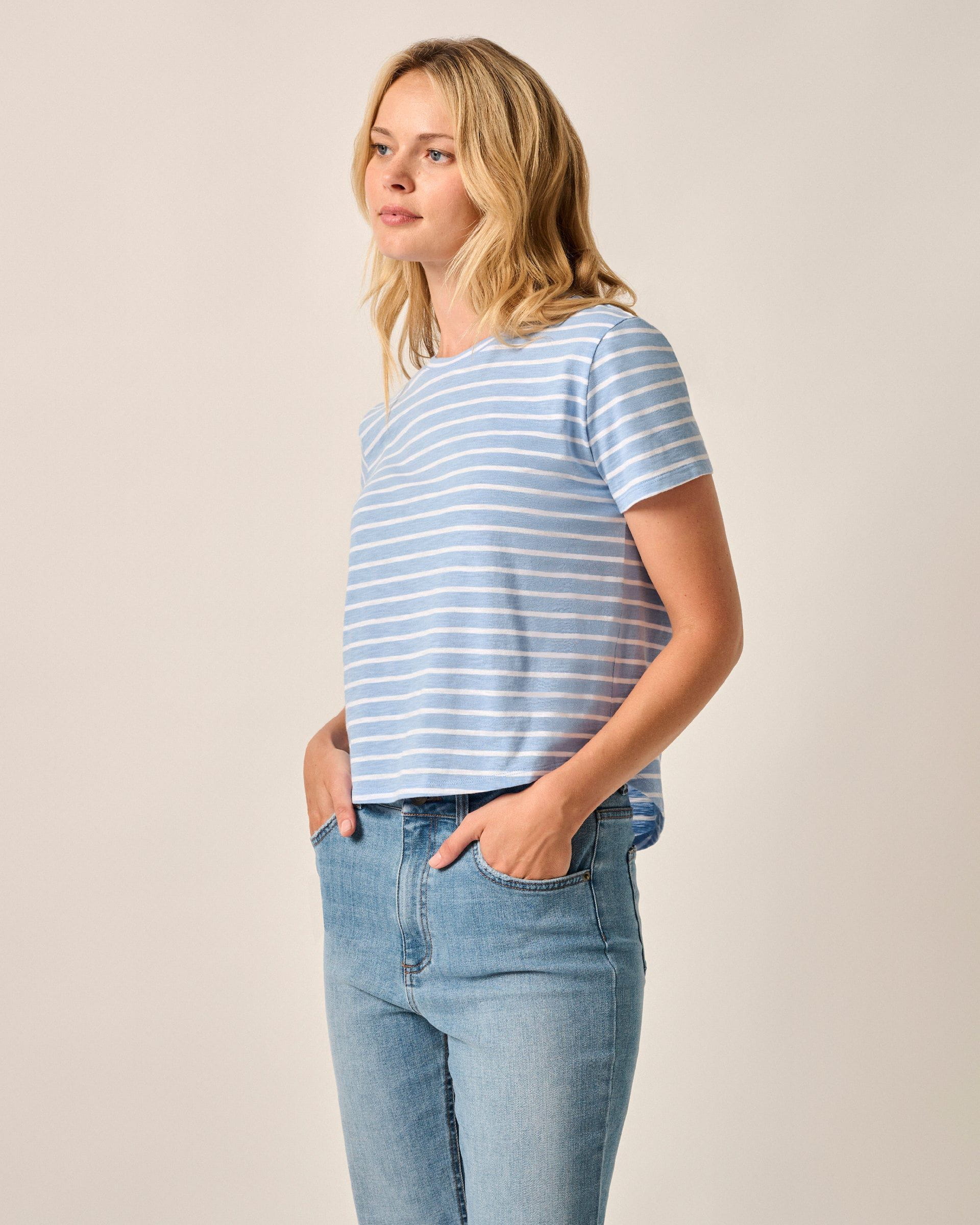 Johnnie-O Shoreline Striped T-Shirt
