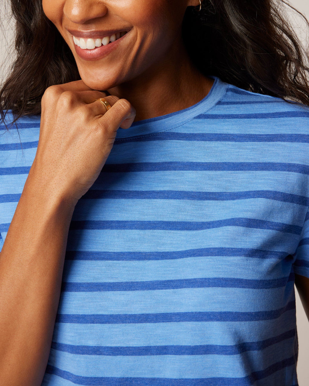 Johnnie-O Shoreline Striped T-Shirt