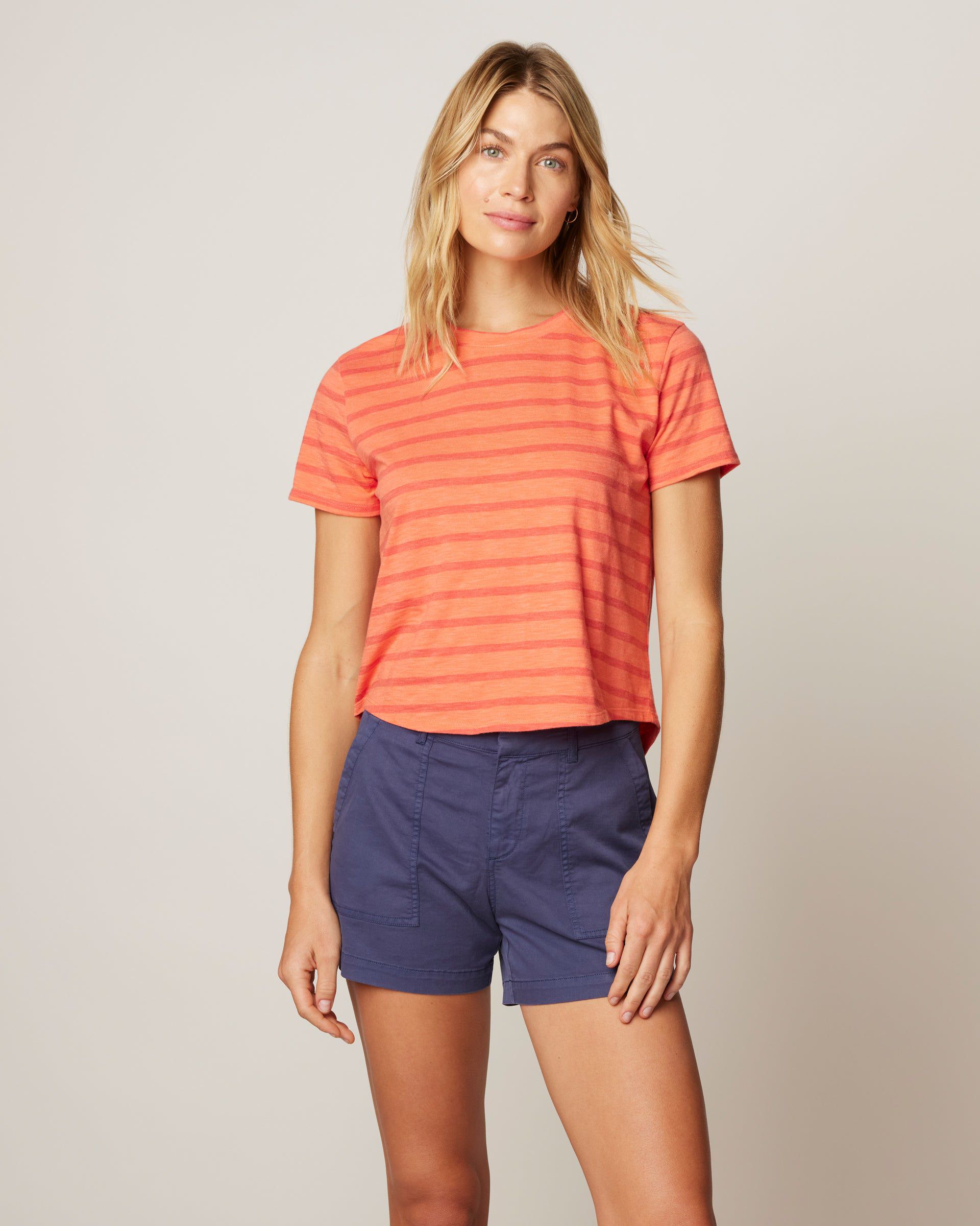 Johnnie-O Shoreline Striped T-Shirt