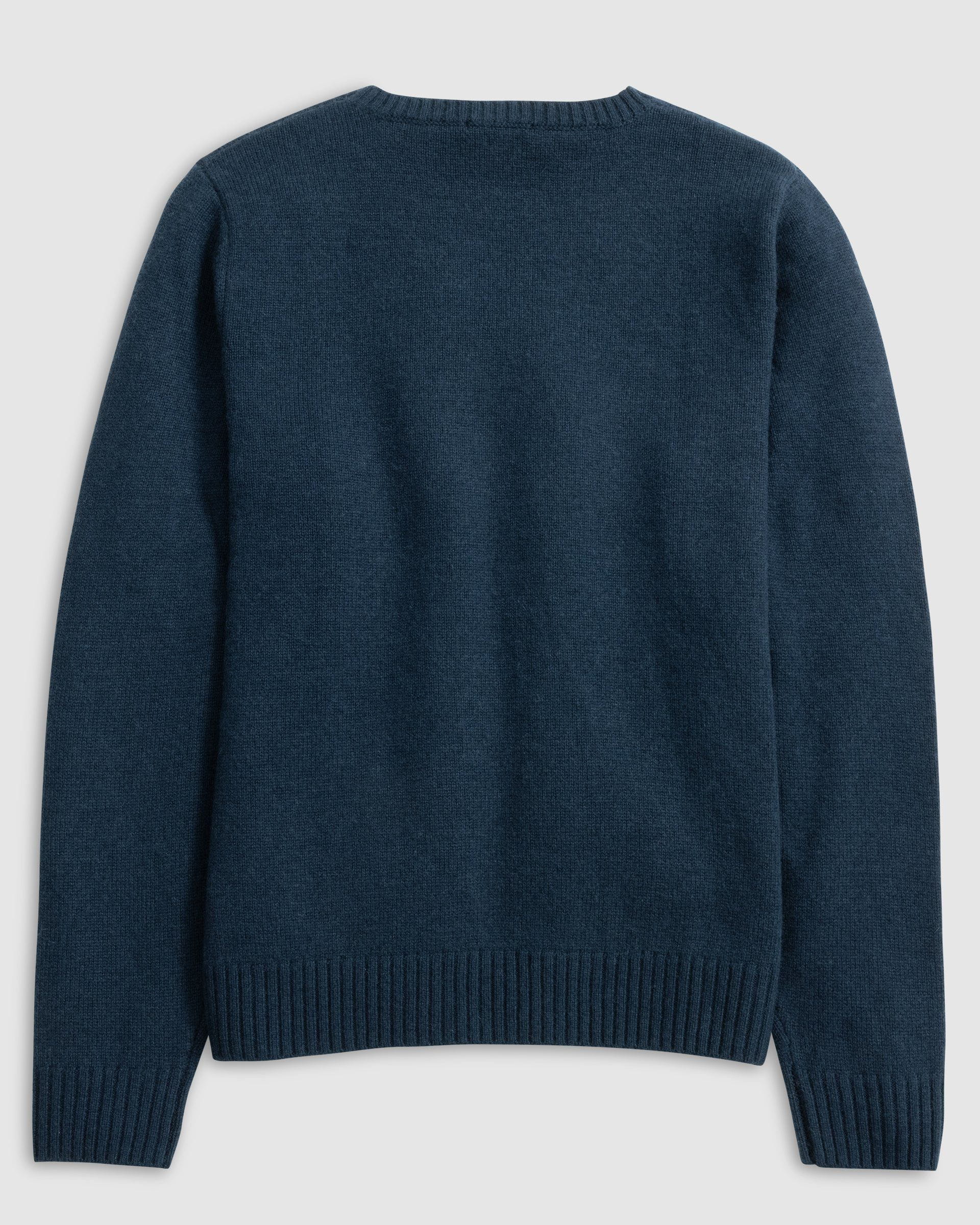 Johnnie-O Cashmere Blend Crewneck Sweater, Navy