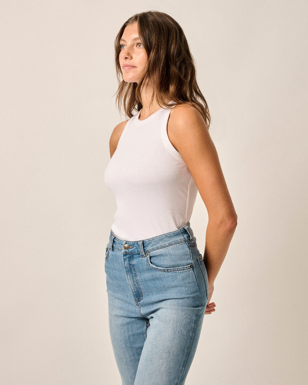 Johnnie-O Heritage Cotton Blend Tank Top