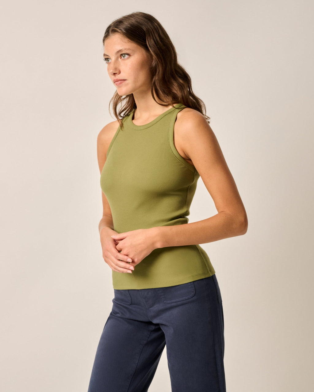 Johnnie-O Heritage Cotton Blend Tank Top