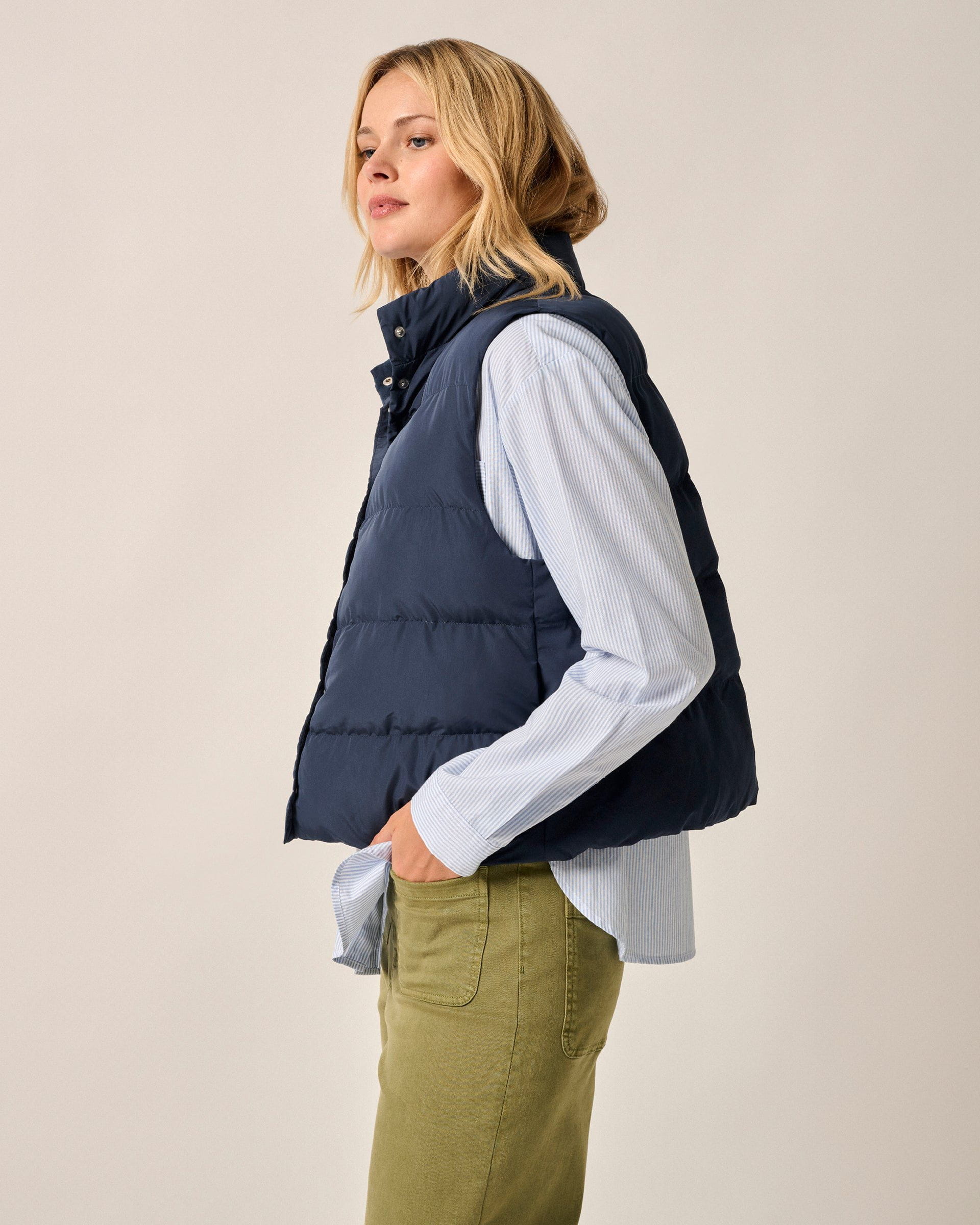 Johnnie-O Lina Quilted Vest