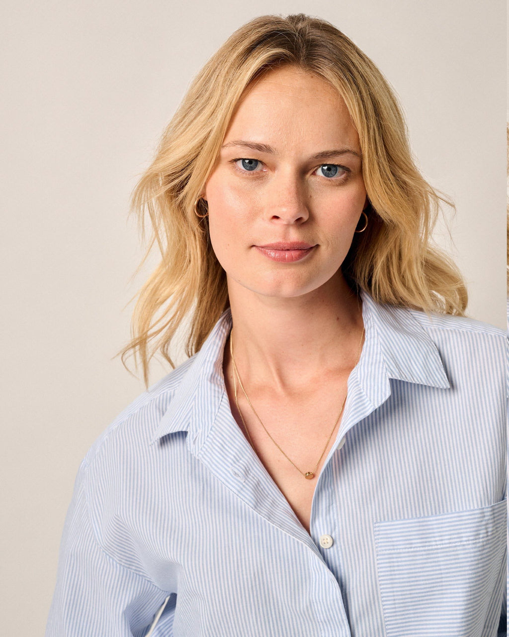 Johnnie-O Cotton Boyfriend Shirt