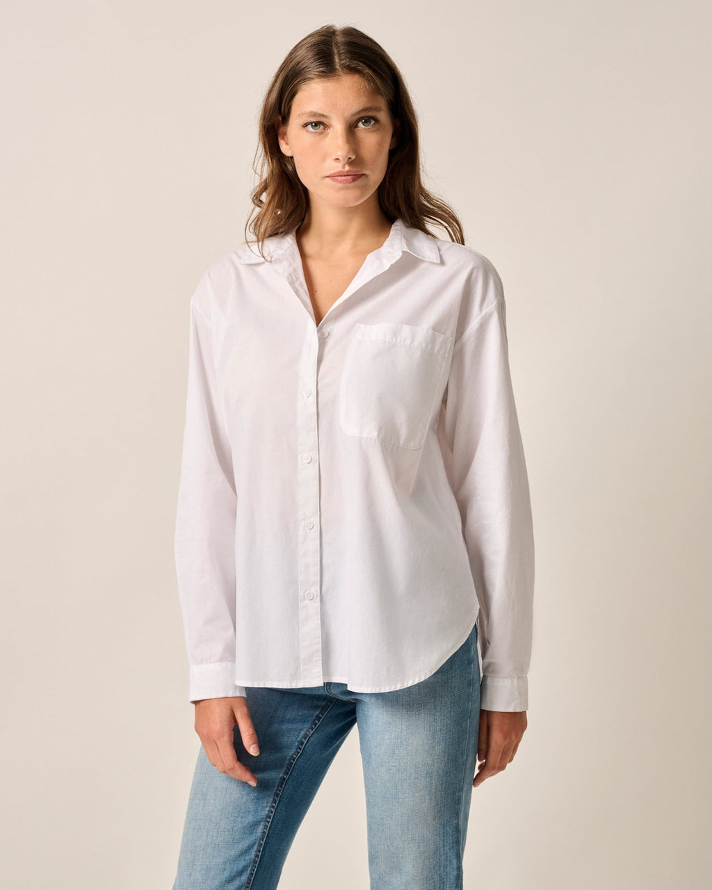 Johnnie-O Cotton Boyfriend Shirt