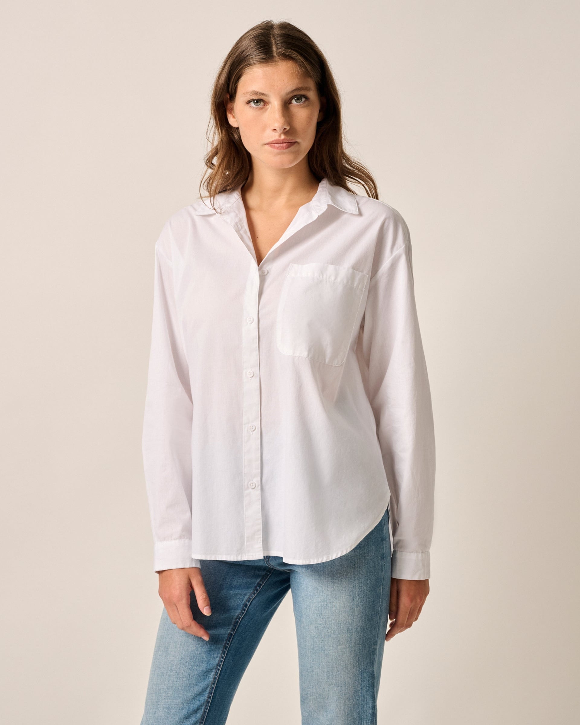 Johnnie-O Cotton Boyfriend Shirt