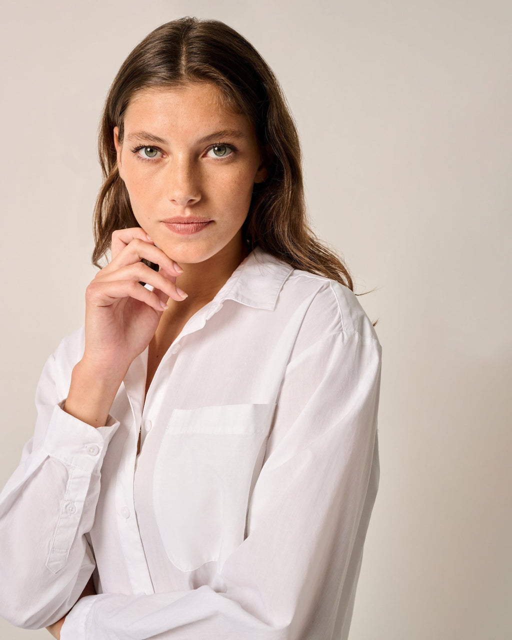 Johnnie-O Cotton Boyfriend Shirt