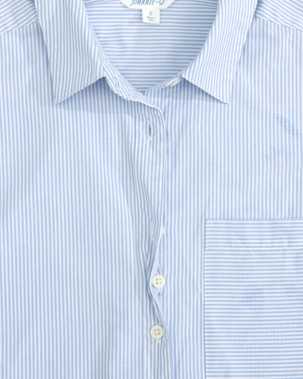 Johnnie-O Cotton Boyfriend Shirt