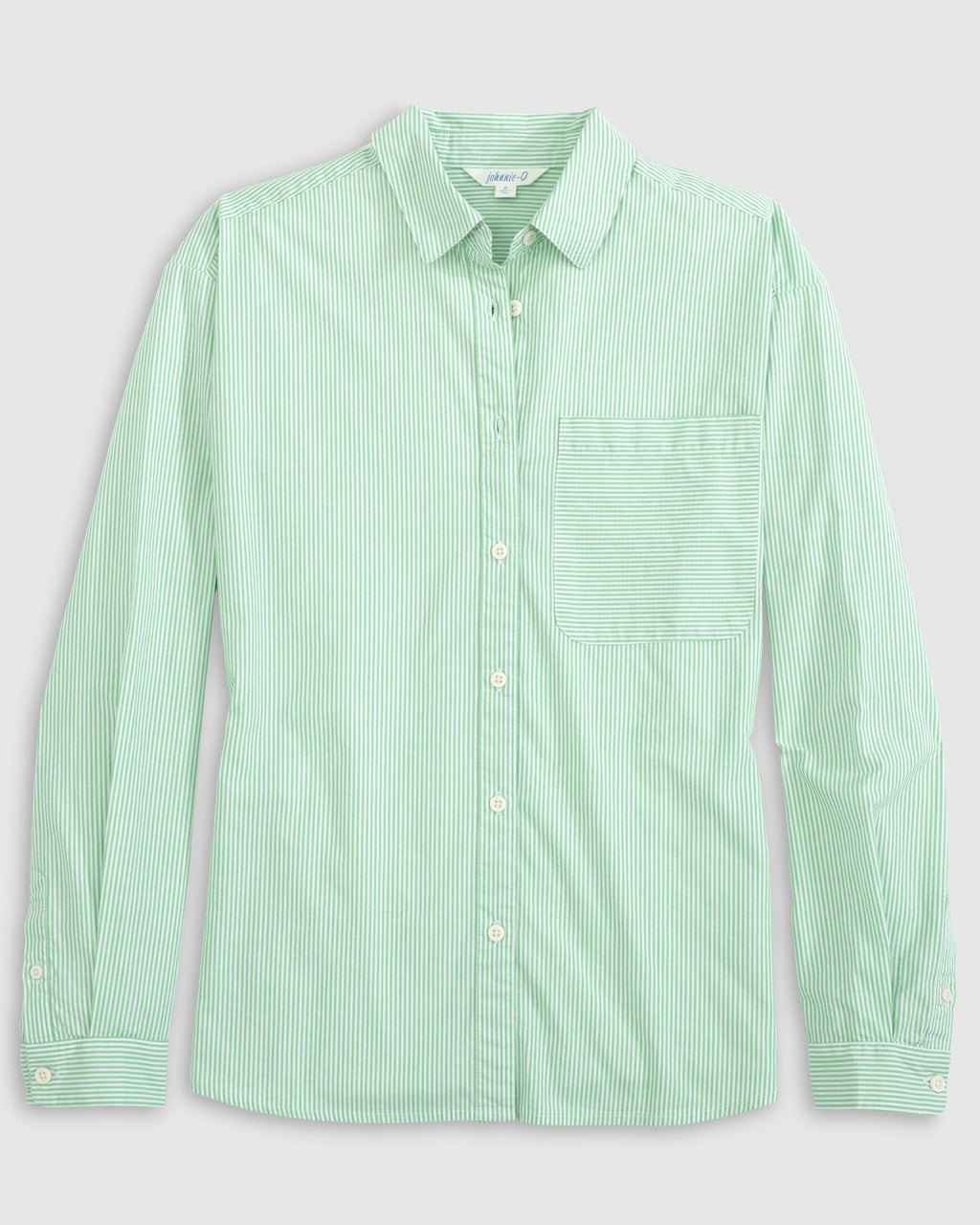 Johnnie-O Cotton Boyfriend Shirt