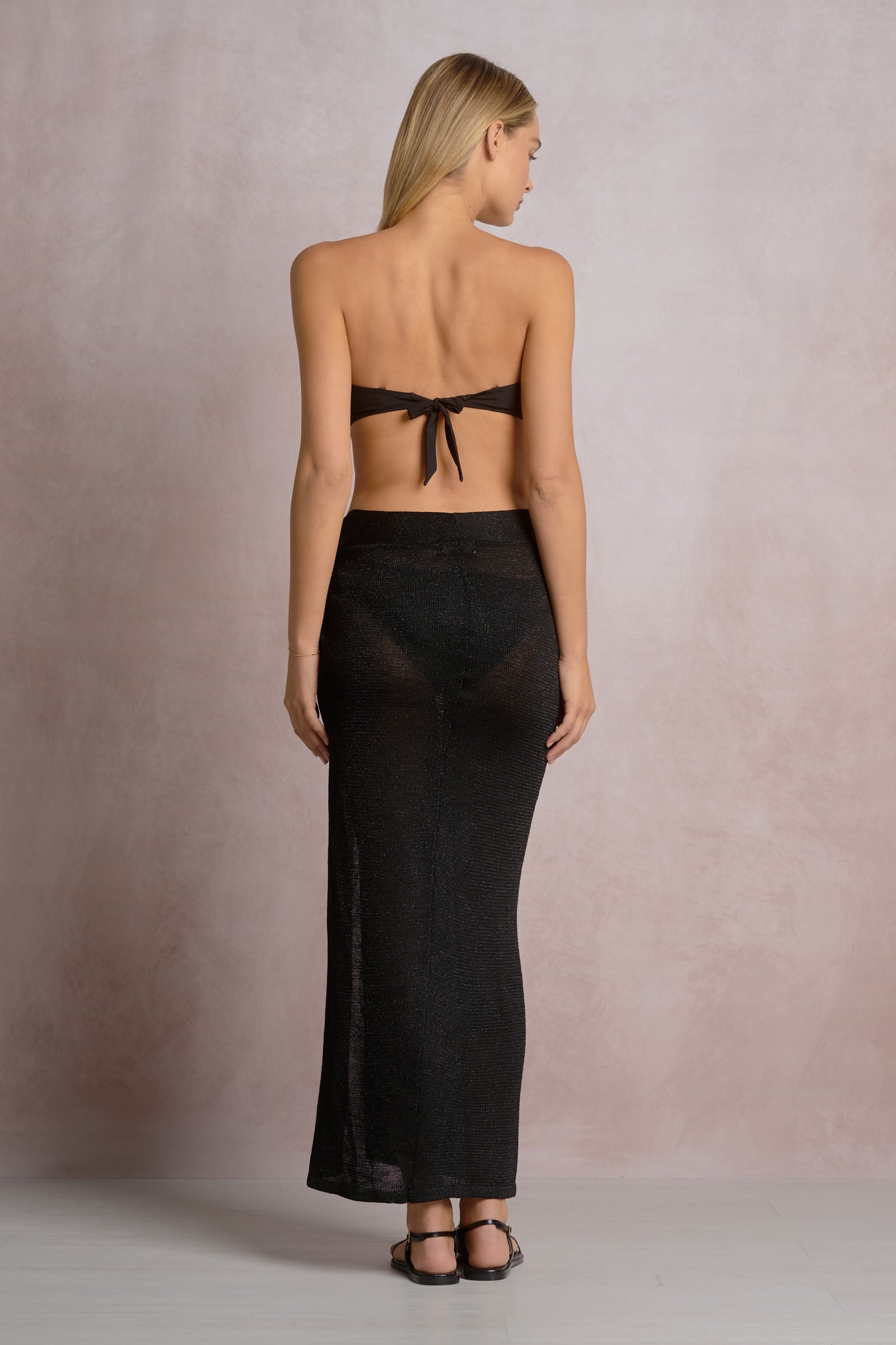 Kera Wrap Skirt Black