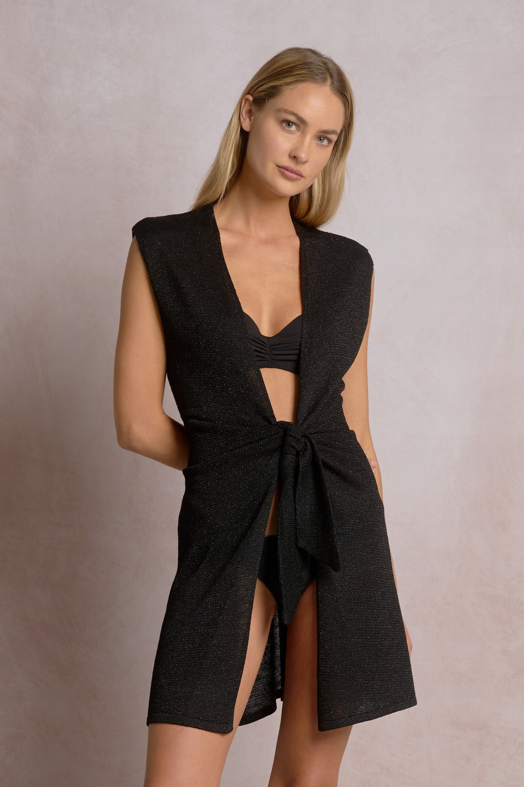 Koko Wrap Cover-Up Black