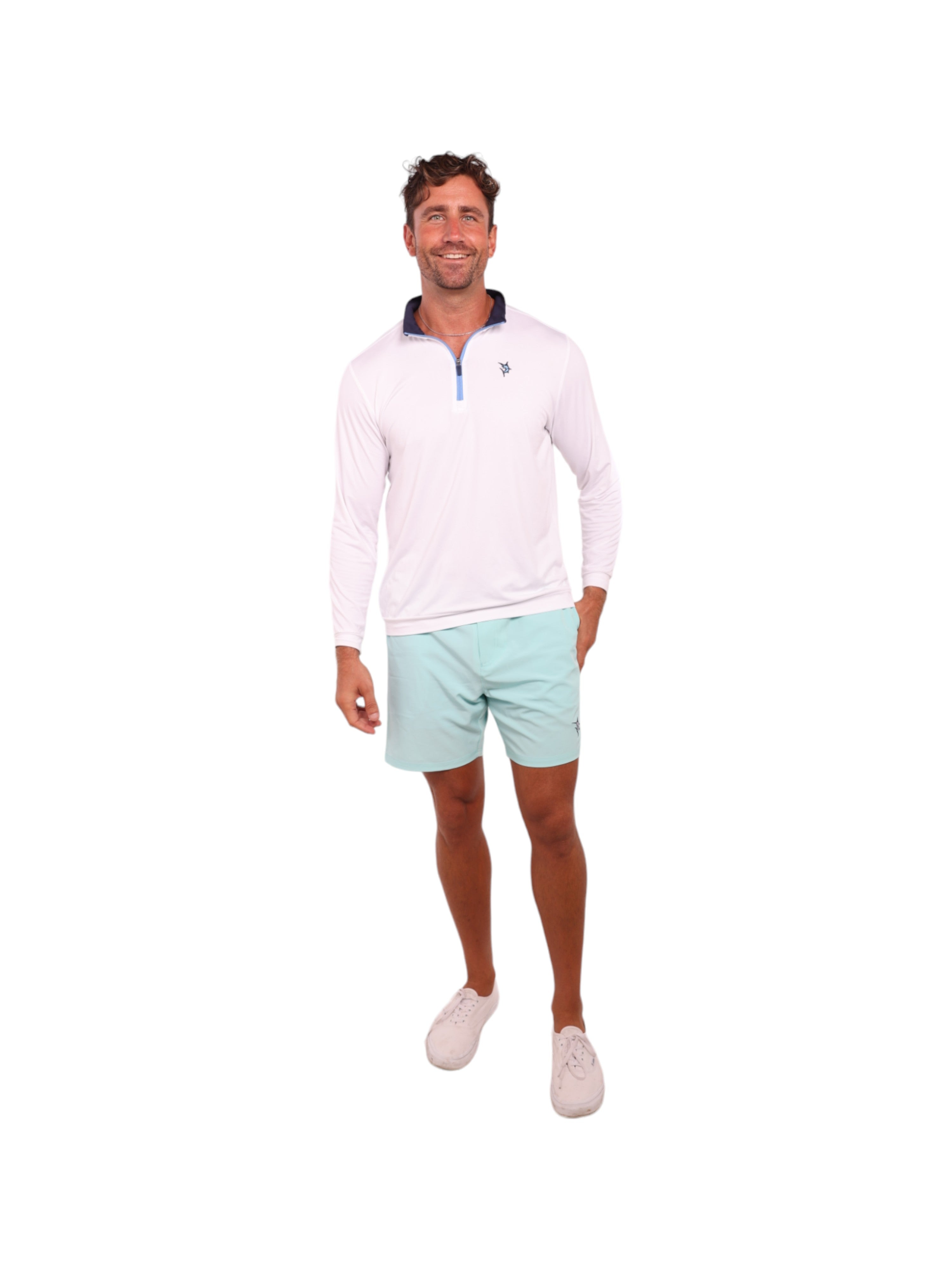 White Water Freeport Shorts, Aqua