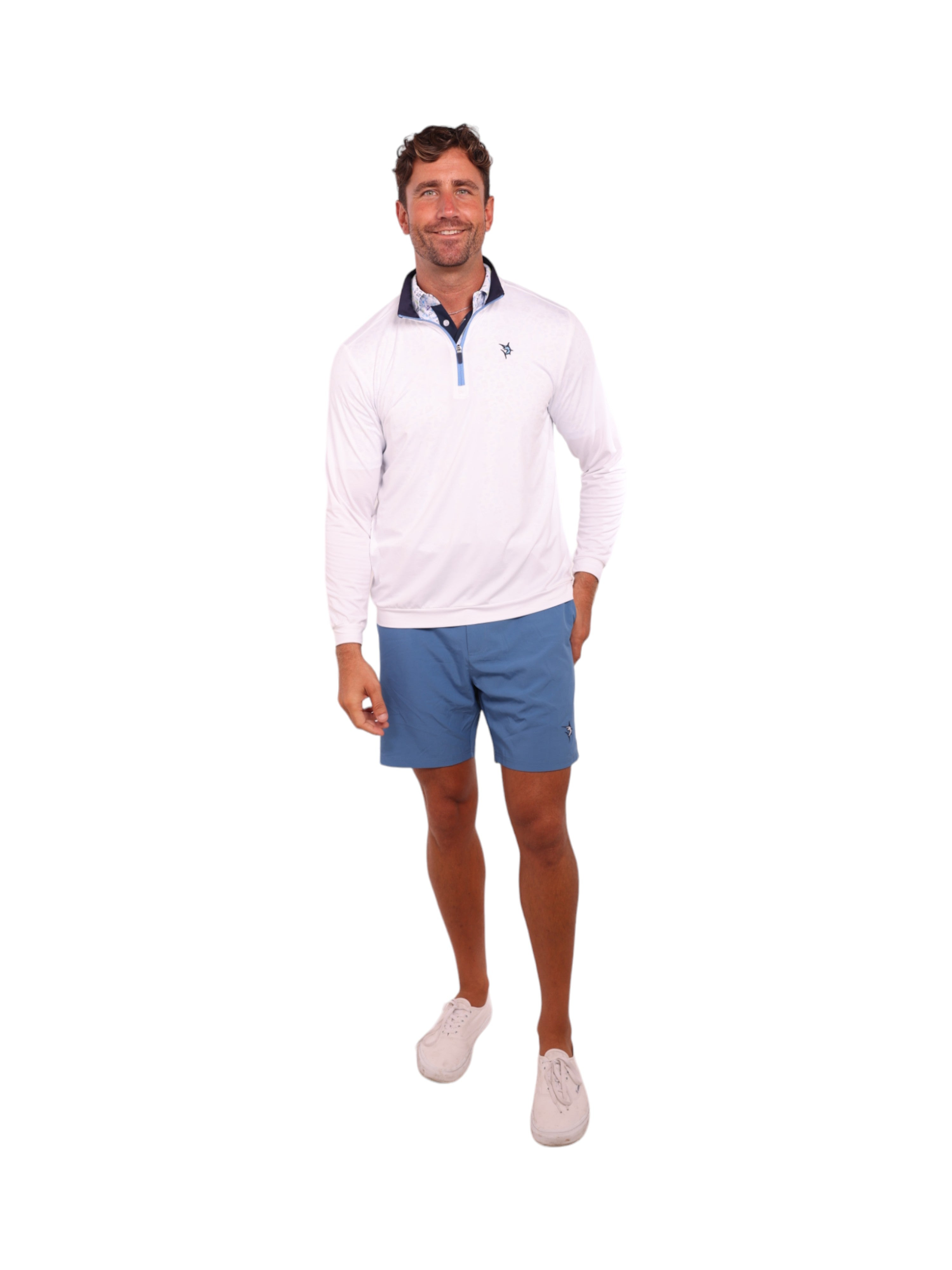 White Water Freeport Shorts, Steel Blue