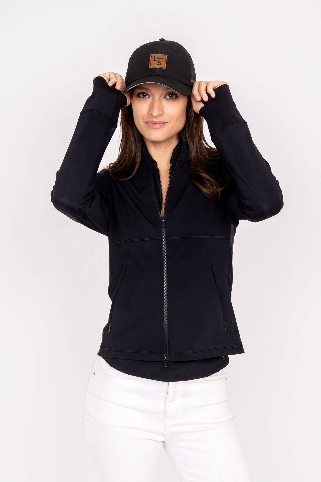 Line In The Sand Black UPF Lite Cap