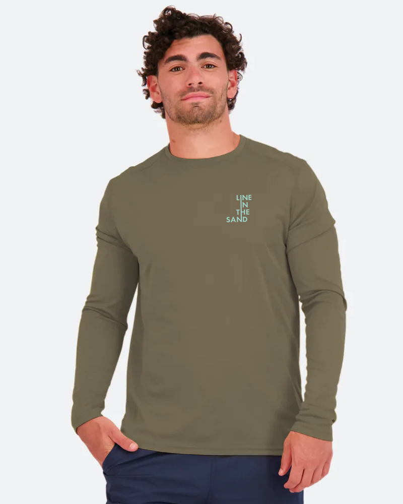 Line in the Sand Men's Seize the Ray Rashguard