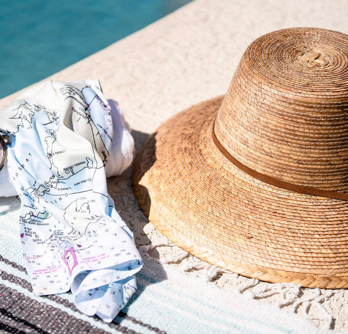 Line In The Sand Nautical Chart Solar Gaiter