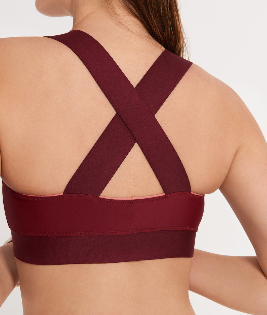 The Ansea Reversible Sporty Swim Top