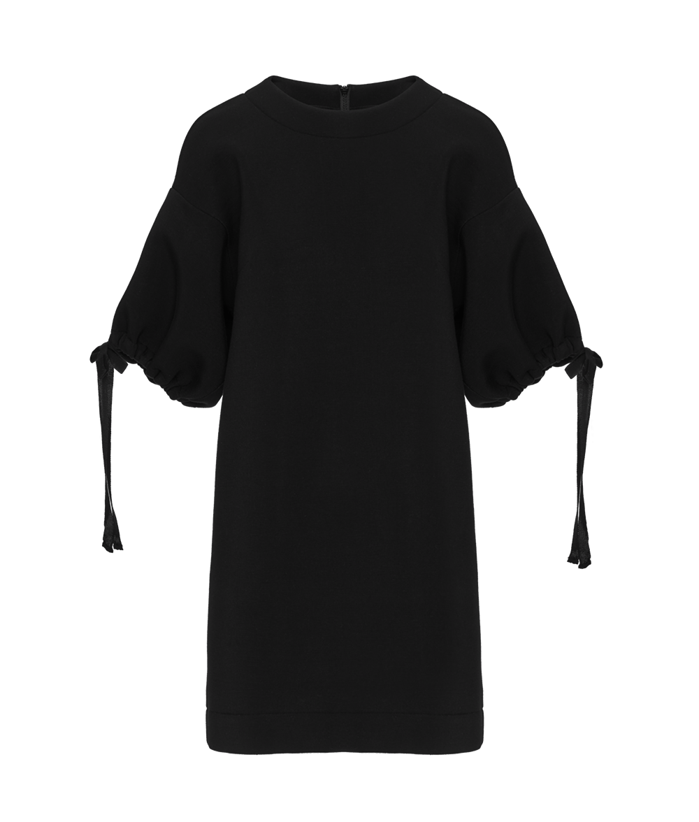 The Ansea Sweat Dress - Black