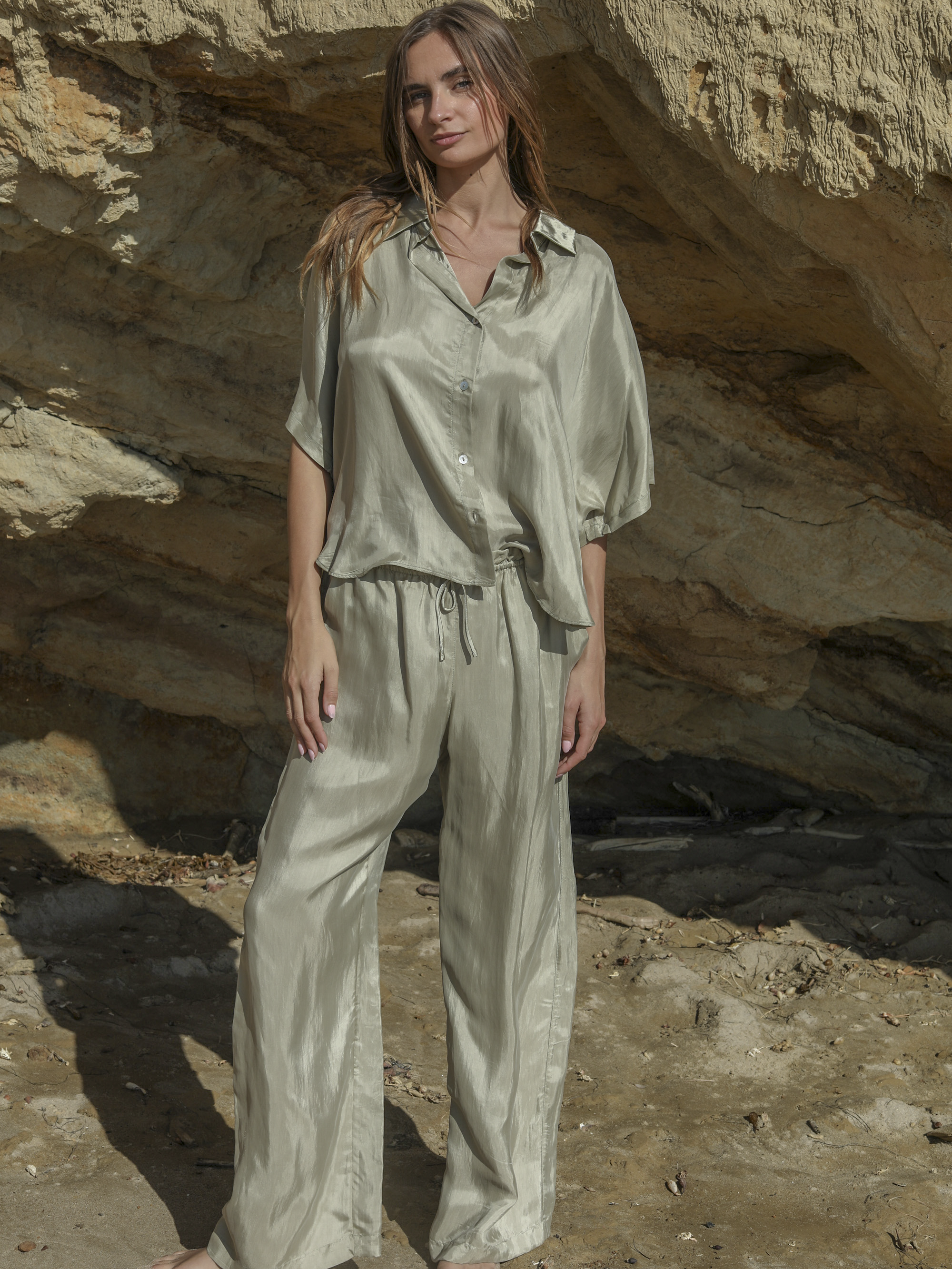 Lucid Flow Shirt - Khaki Green