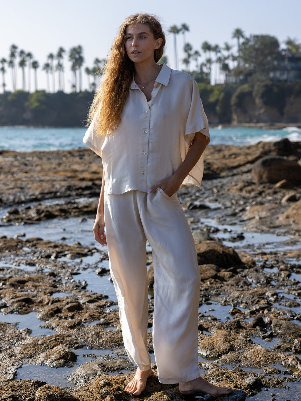 Lucid Flow Shirt - Sand