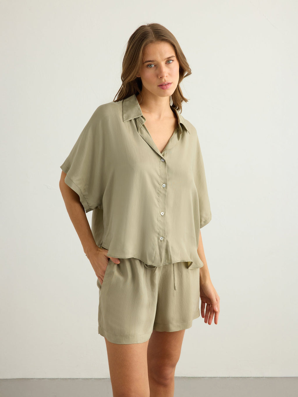 Lucid Flow Shirt - Khaki Green