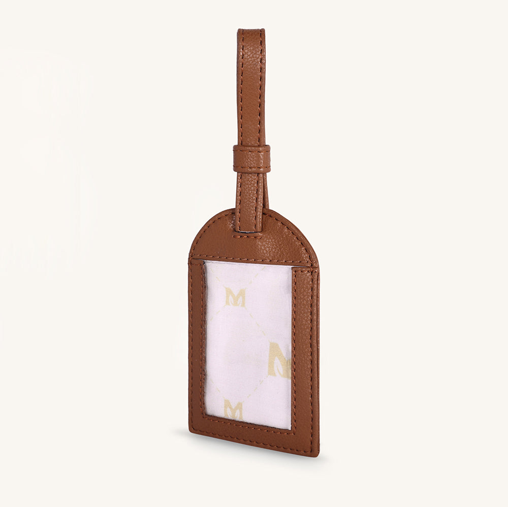 Mira & Moss Alexis Travel Tag - Tan
