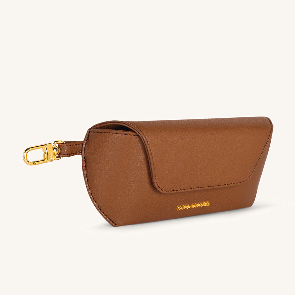 Mira & Moss Olivia Eyewear Case - Tan