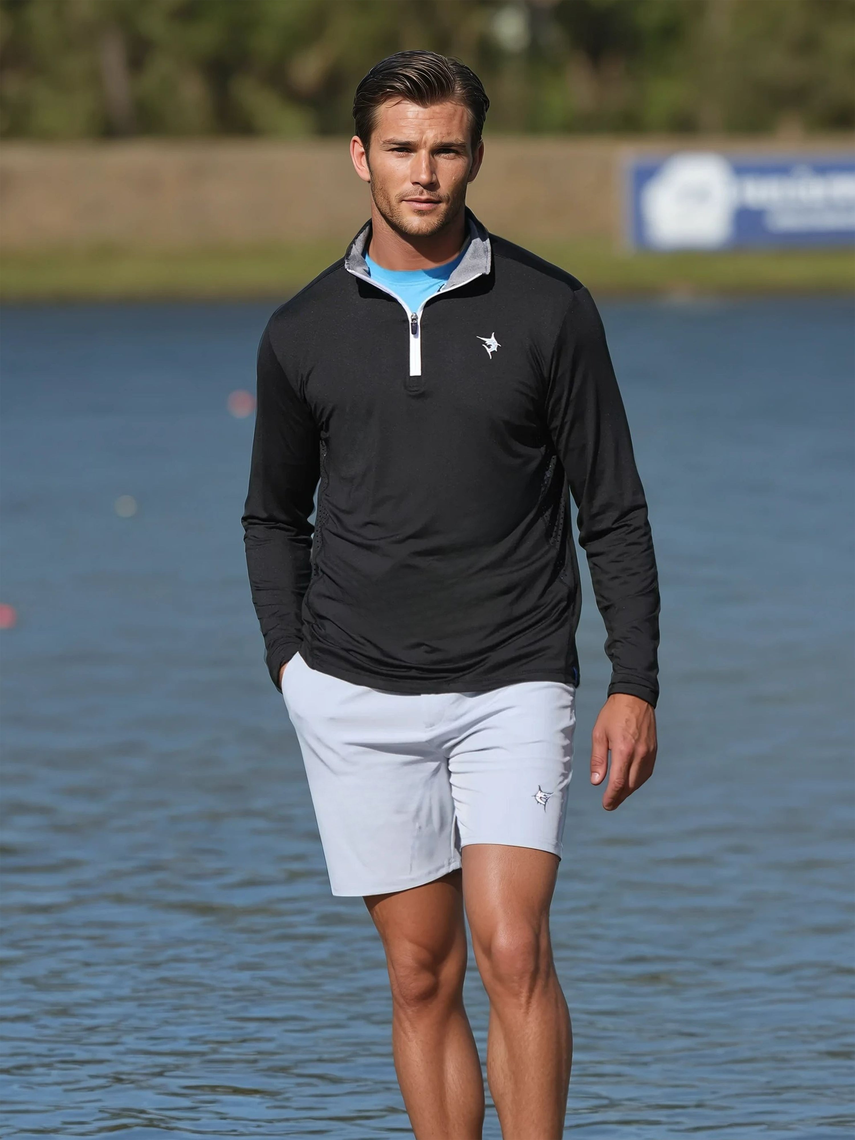 White Water Freeport Shorts, Grey