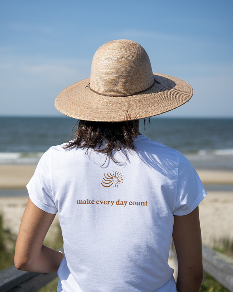Line In The Sand Make Every Day Count Tee