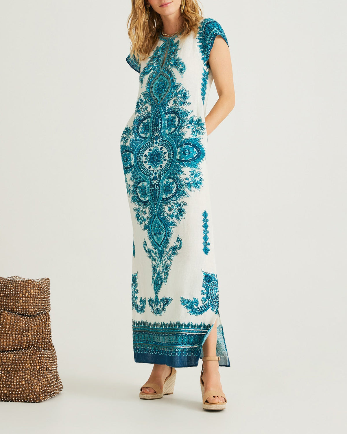 Calypso St Barth Medallion Dress - Final Sale