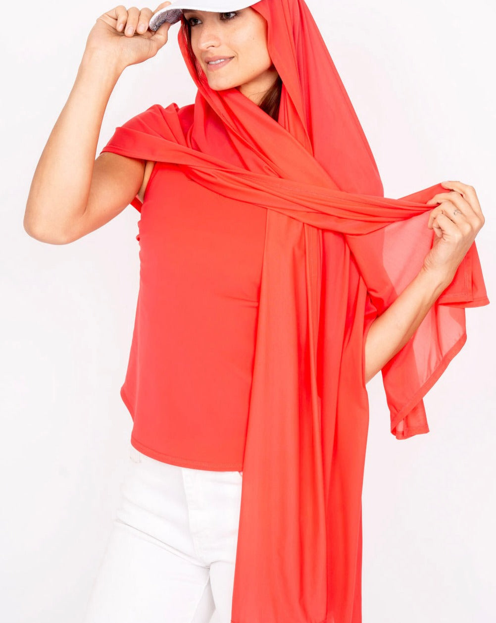 Line In The Sand Mesh Sun Wrap