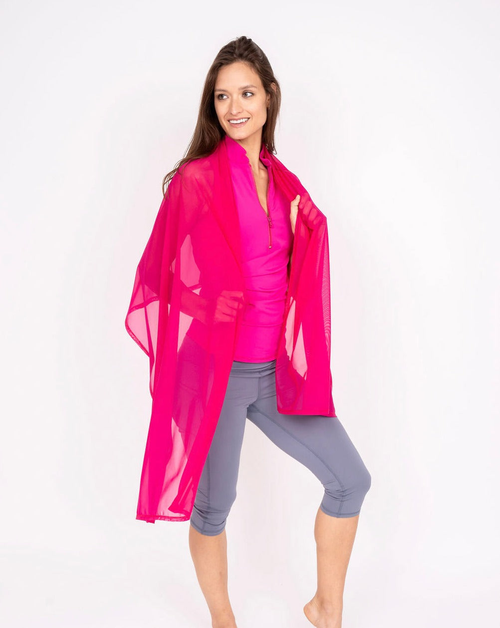 Line In The Sand Mesh Sun Wrap