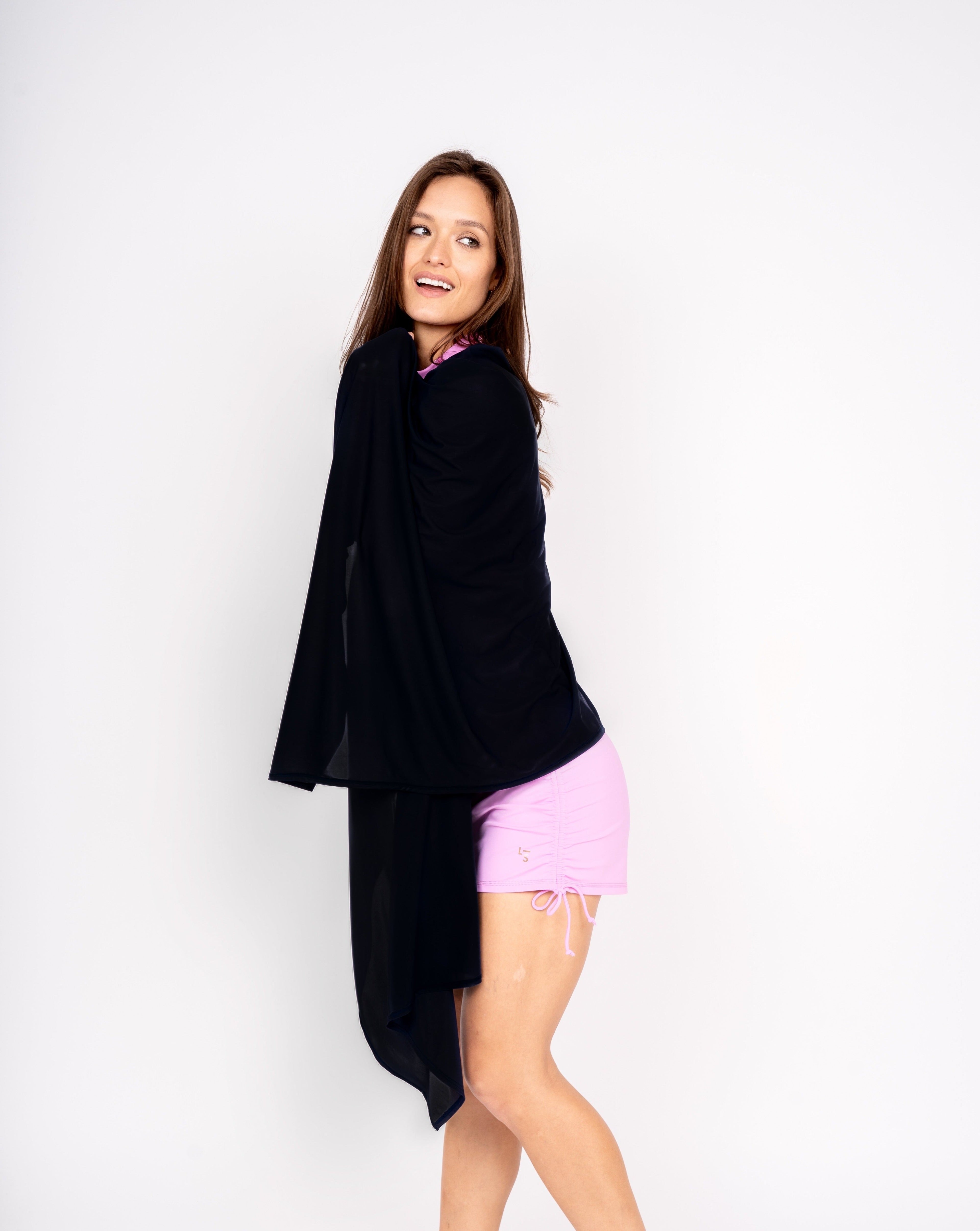 Line In The Sand Mesh Sun Wrap