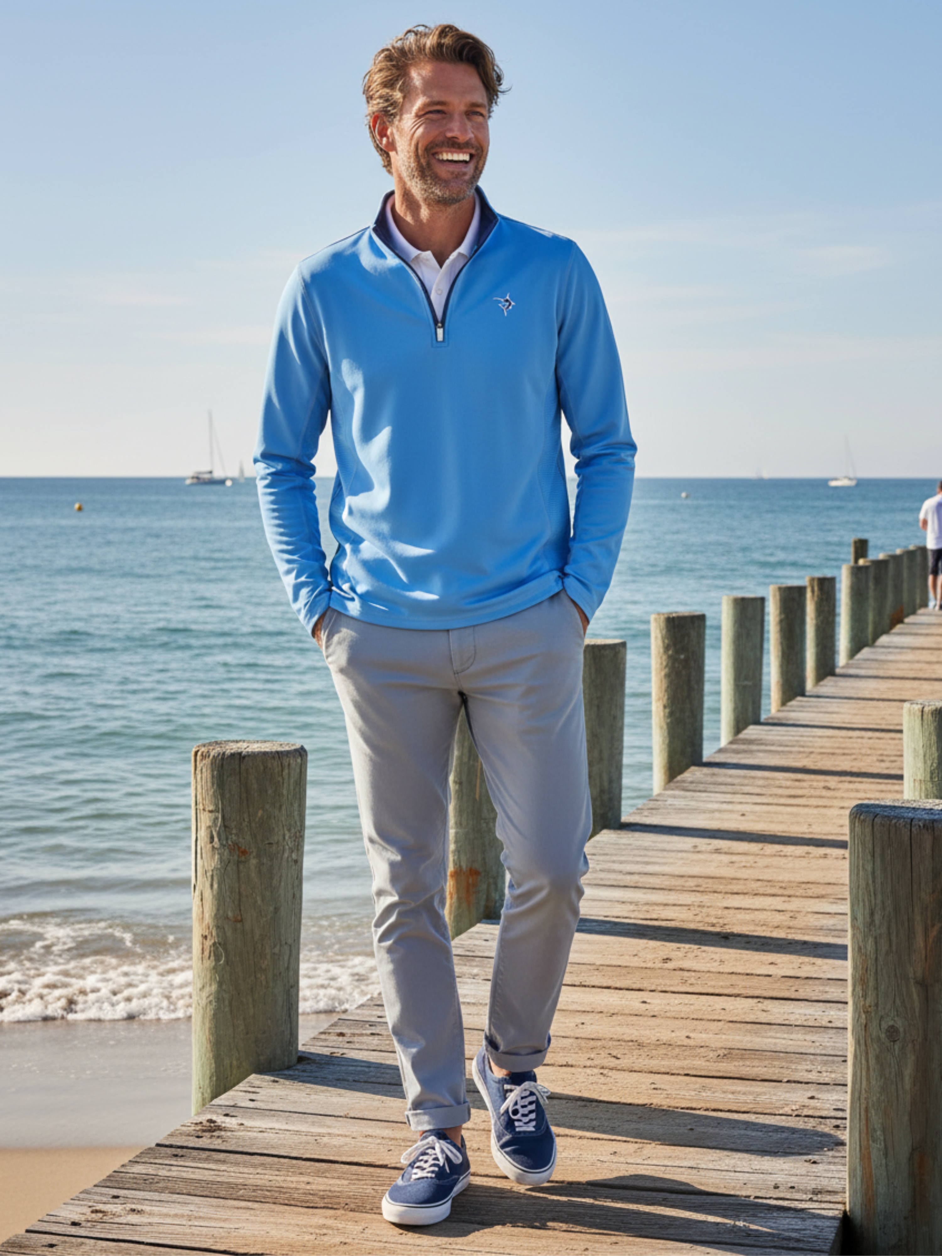 White Water Montauk, Light Blue