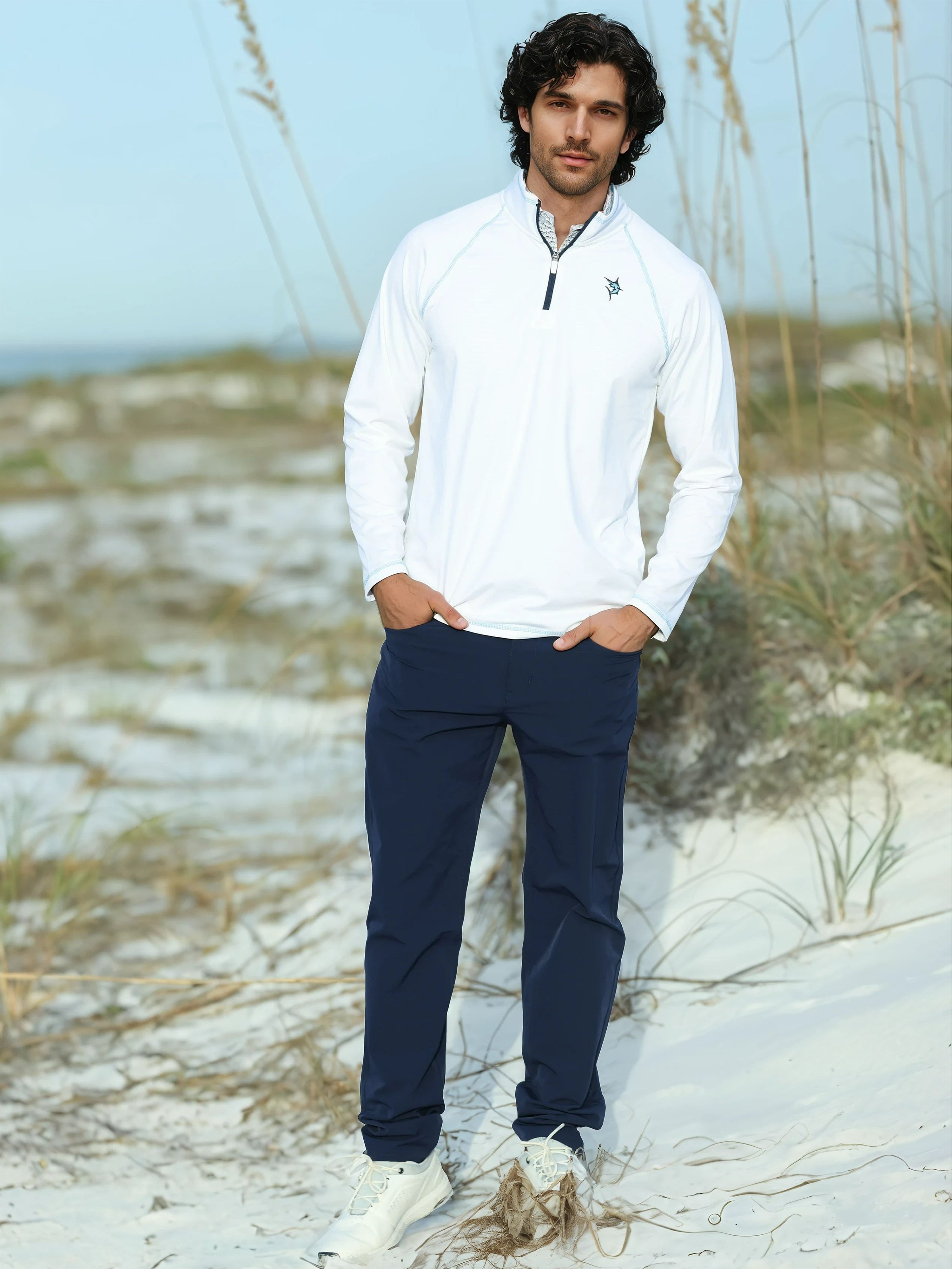 White Water Seaport Pants, Navy