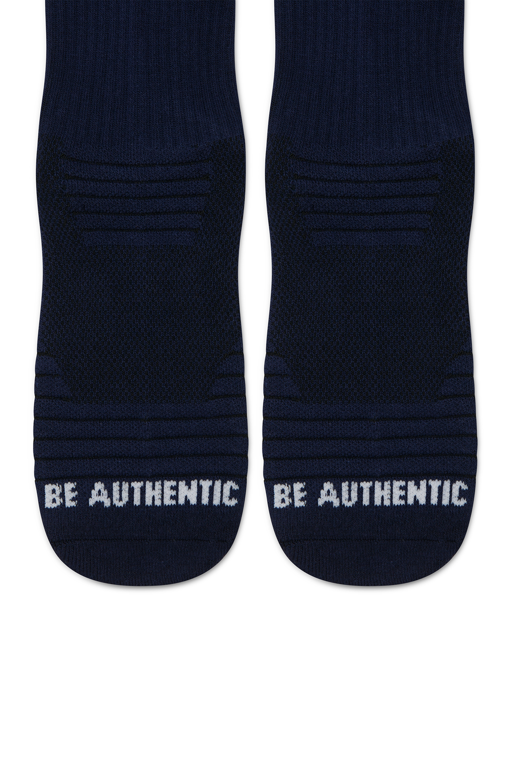 Calf Height Logo Socks Navy