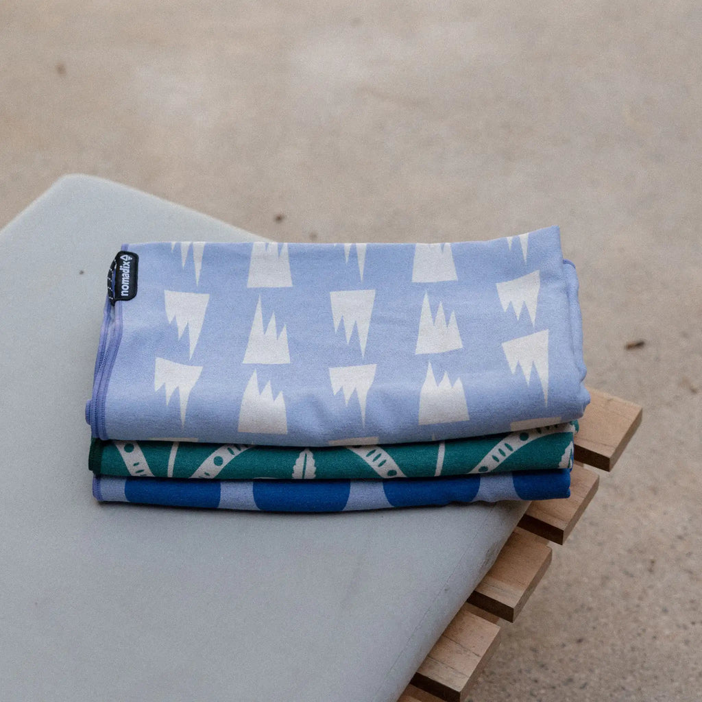 Nomadix Original Towel: Summit Coastal Blue