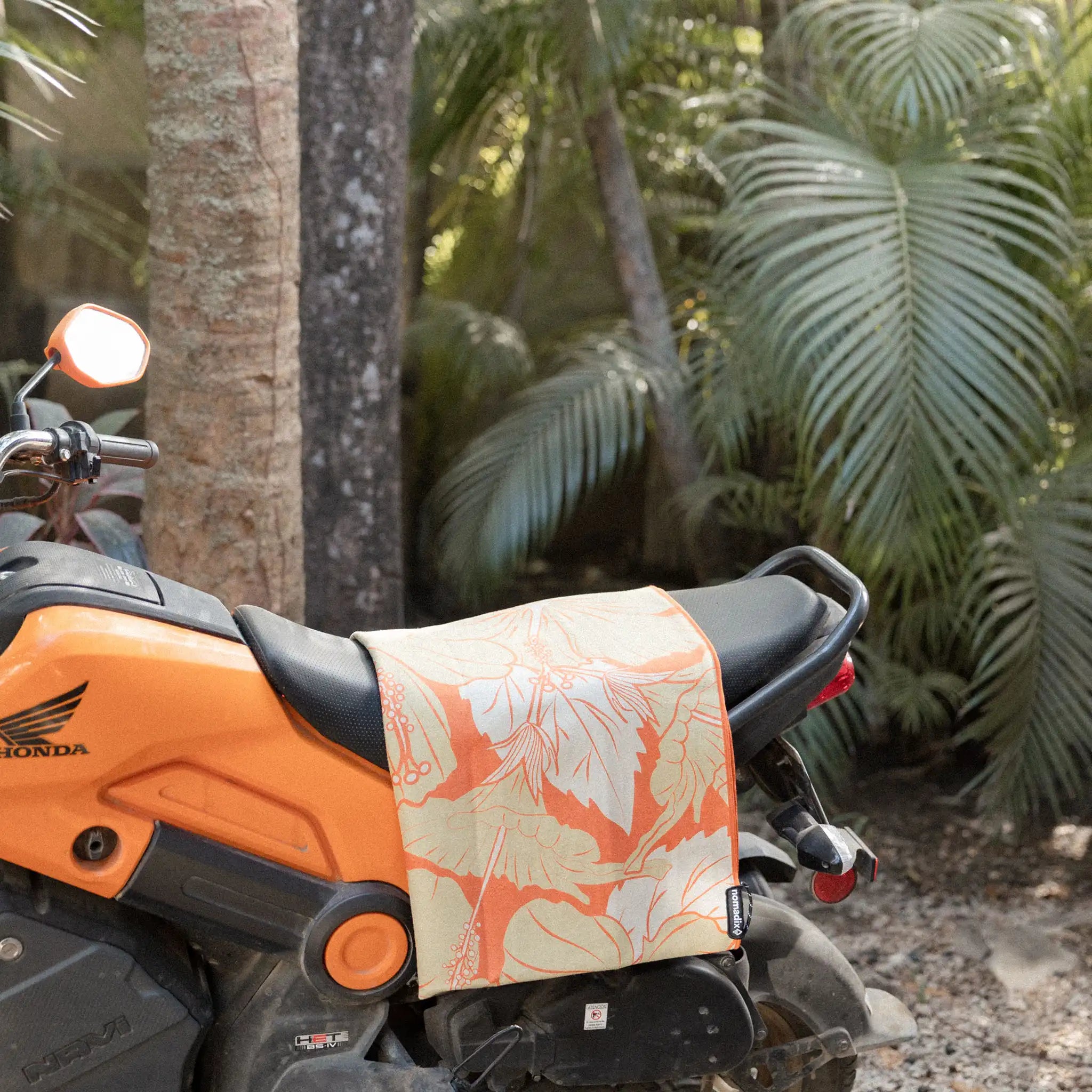 Nomadix Original Towel: Hibiscus Expedition Orange
