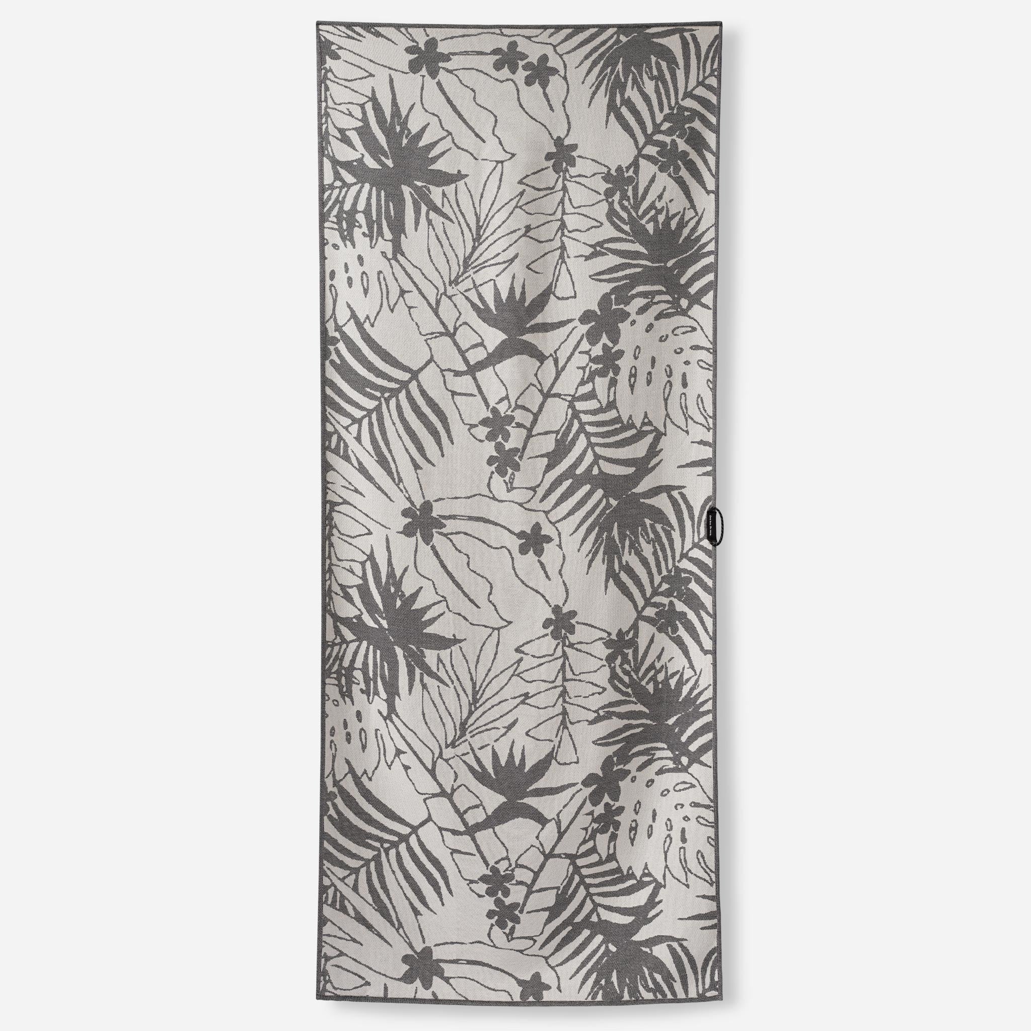 Nomadix Organic Cotton Travel Towel: Retro Palms Black