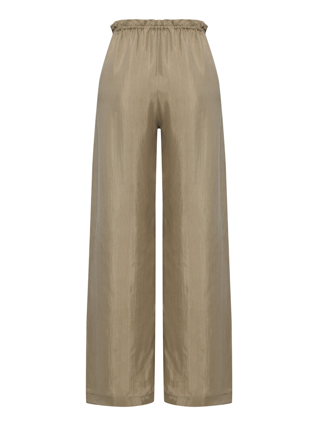 The Handloom Lucid Flow Tie Pants Khaki Green