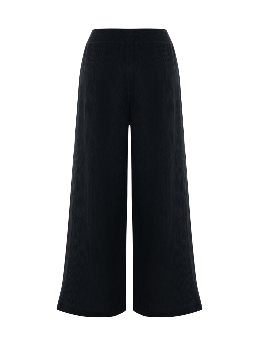 Aura Palazzo Pants - Black