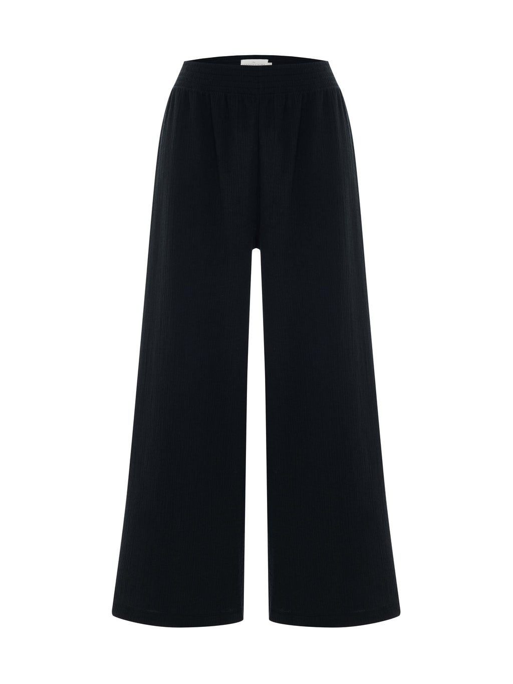 Aura Palazzo Pants - Black