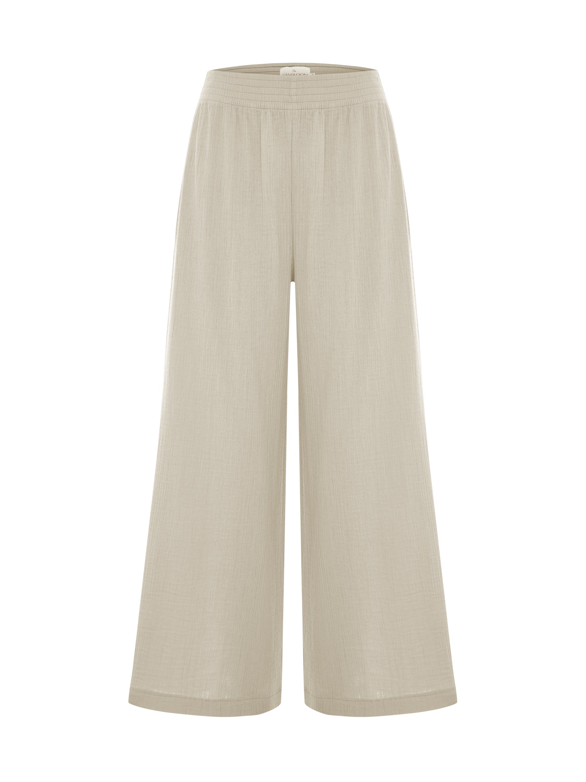 Aura Palazzo Pants - Oatmeal