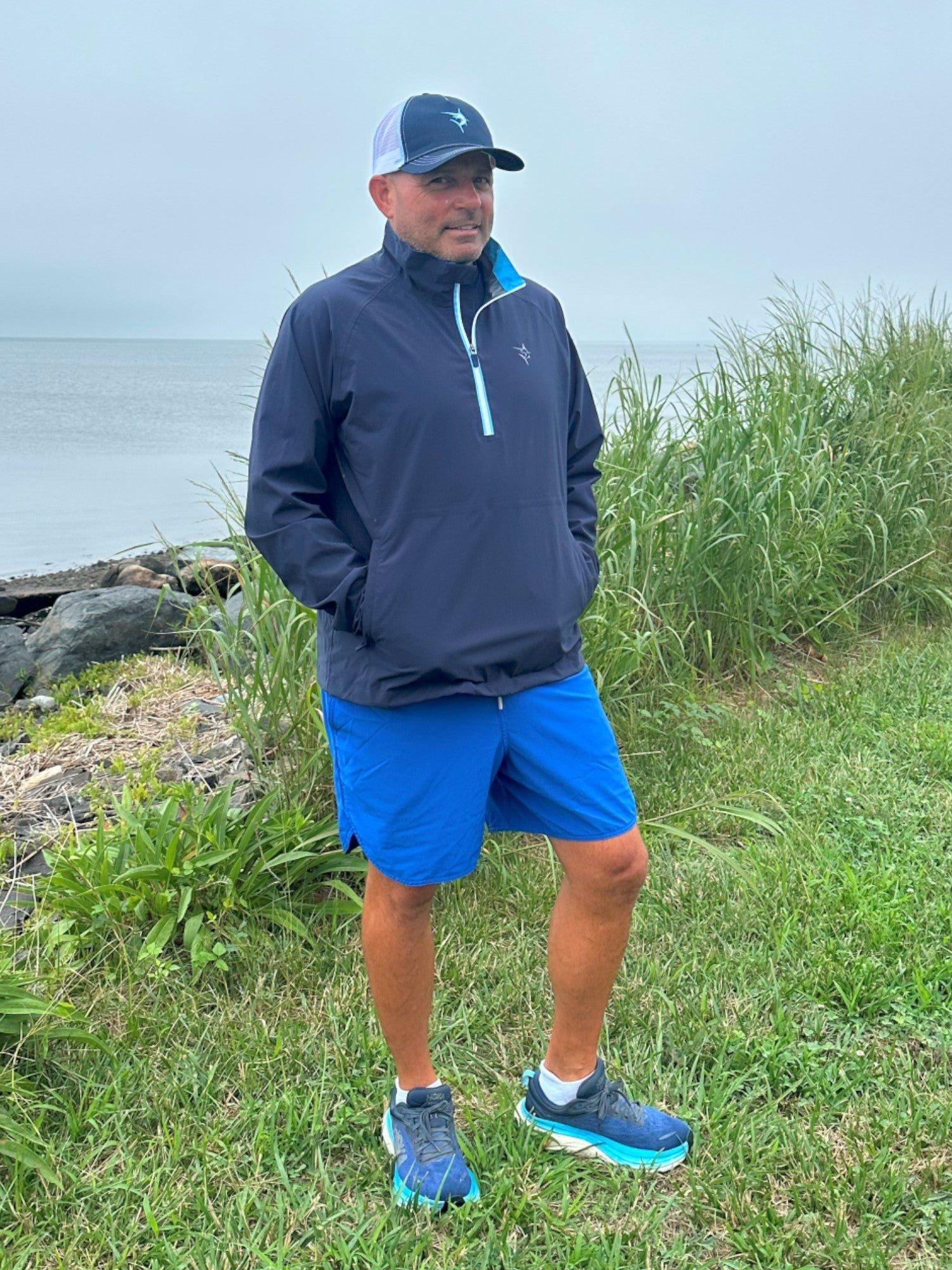 White Water Palm Beach Waterproof Quarter Zip