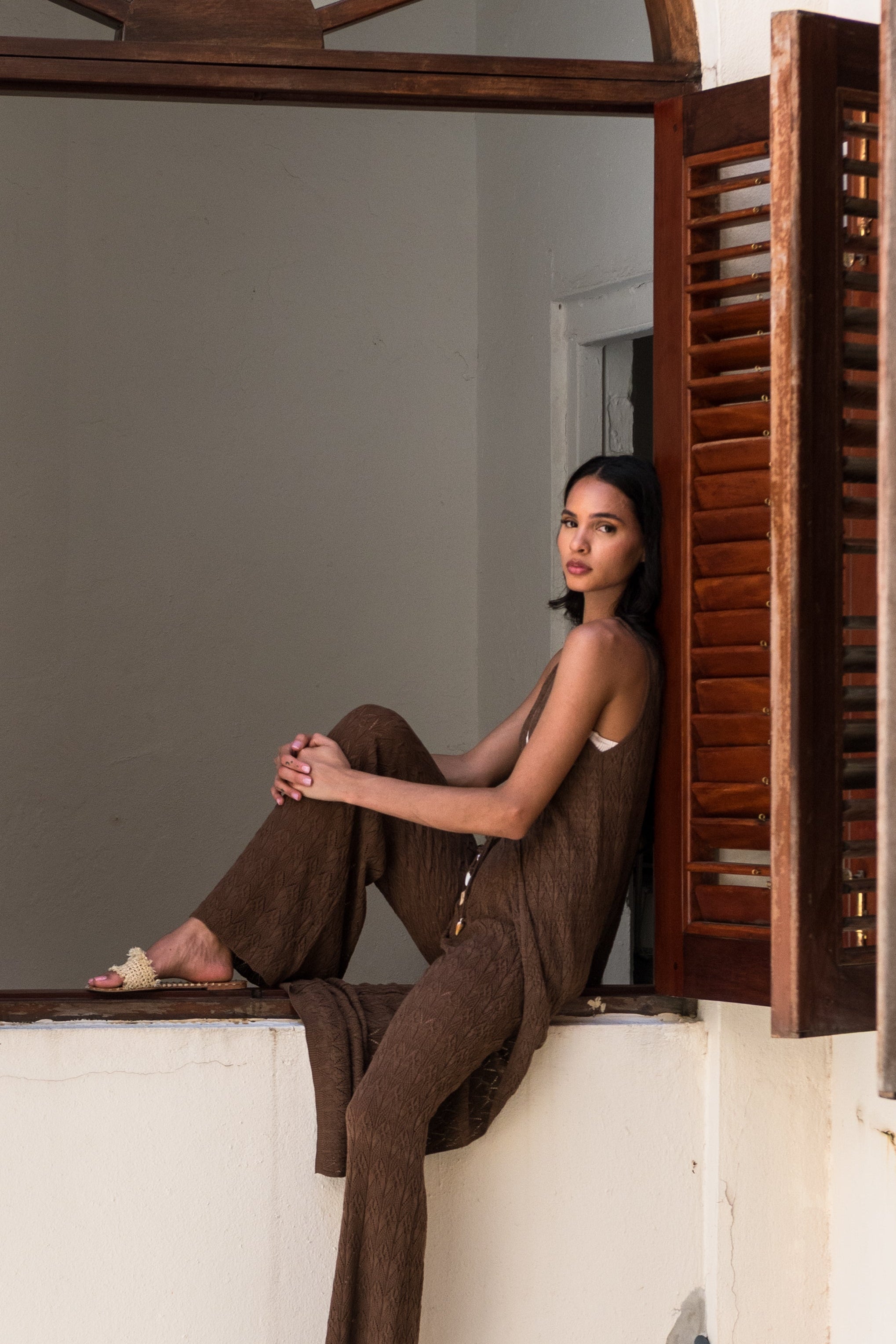 Pia Pant Brown