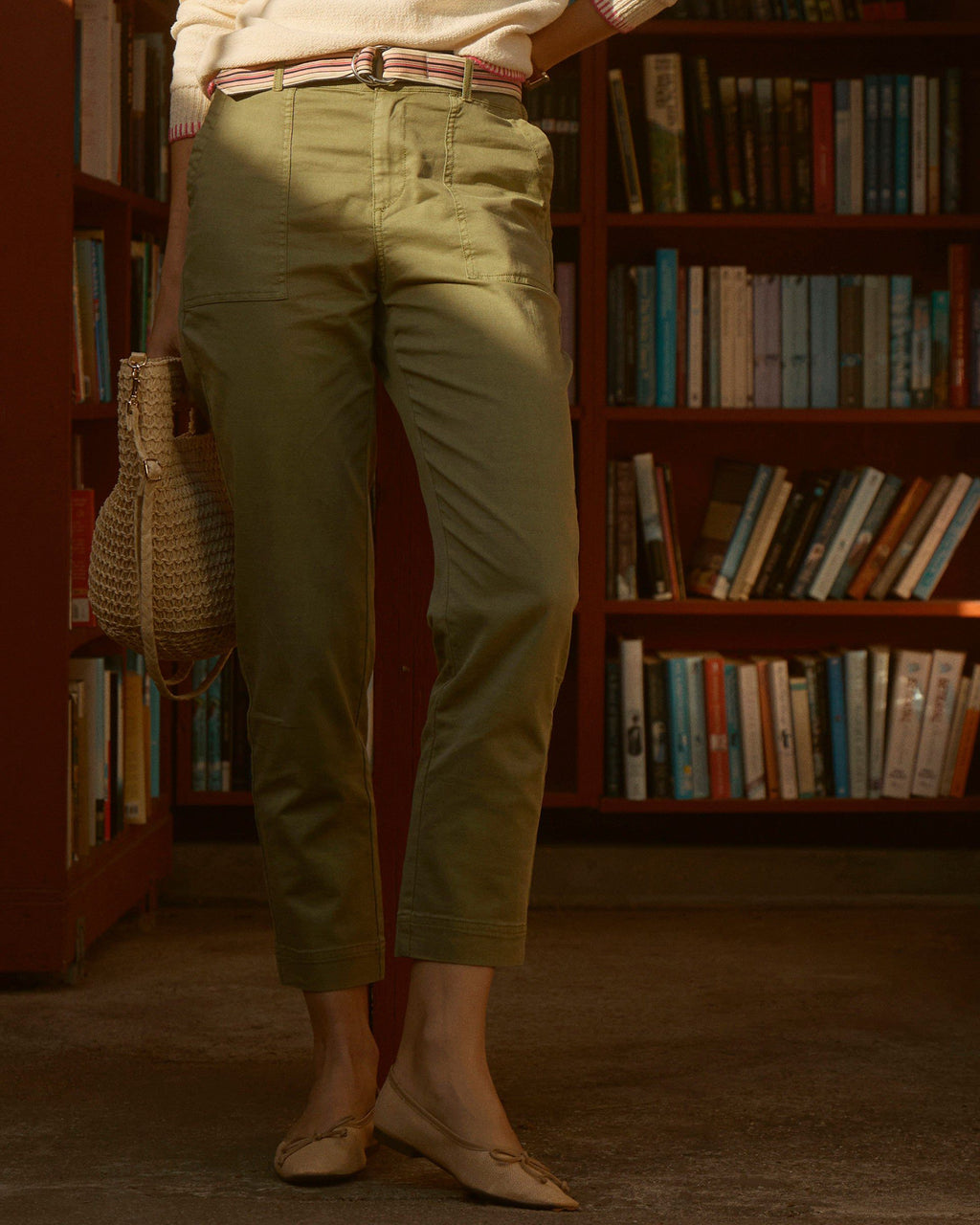 Johnnie-O Surplus Cotton Blend Cargo Pant